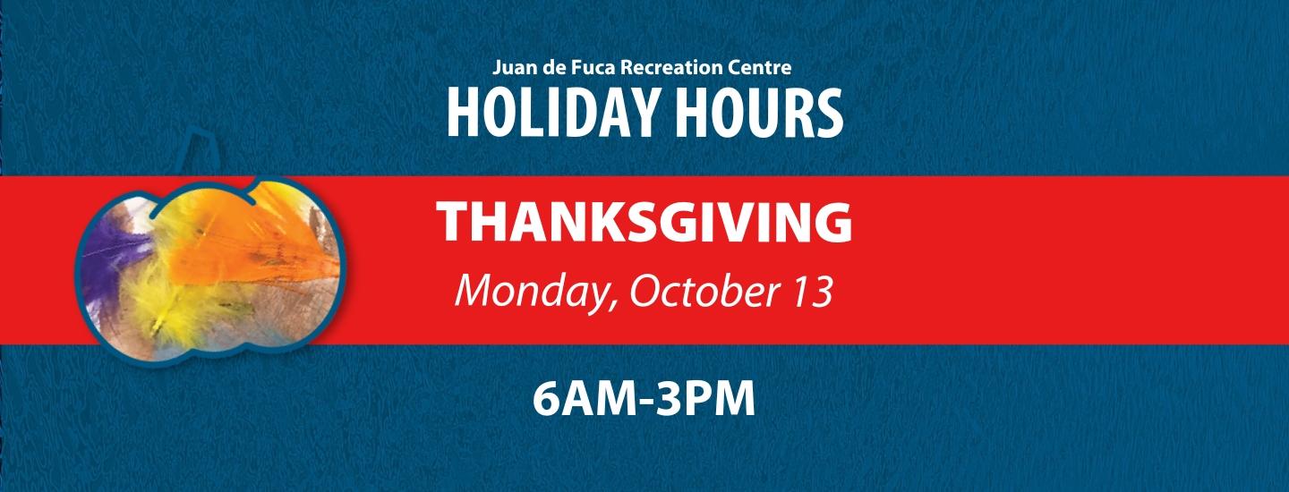 Holiday hours graphic. Full content is written below.