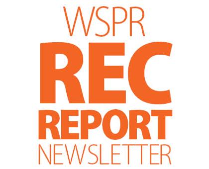Rec Report newsletter graphic-autumn orange