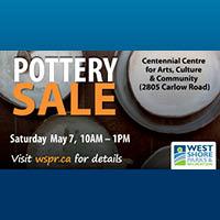 Pottery sale poster