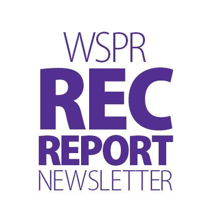 Rec Report newsletter graphic