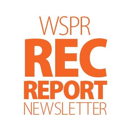 Rec Report newsletter graphic-autumn orange