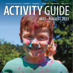 activity guide; boy with coloured paint on face